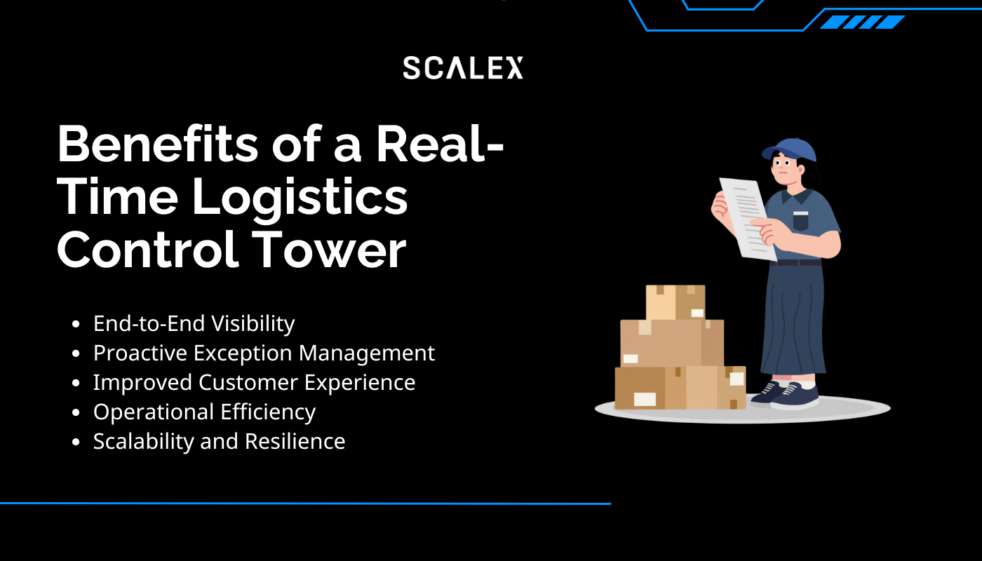 benefits of real time logistics control tower