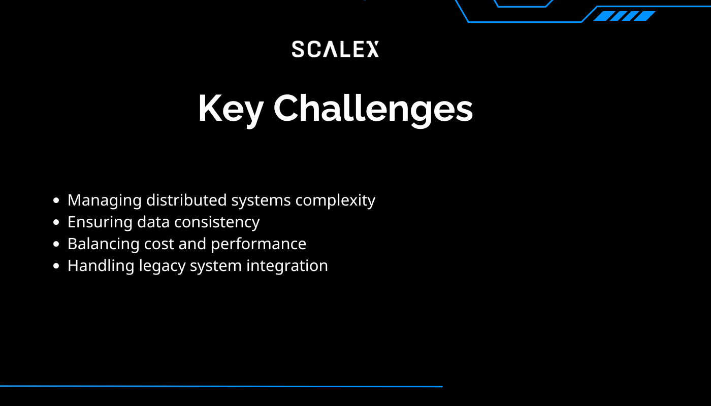 key challenges for Architecting Enterprise