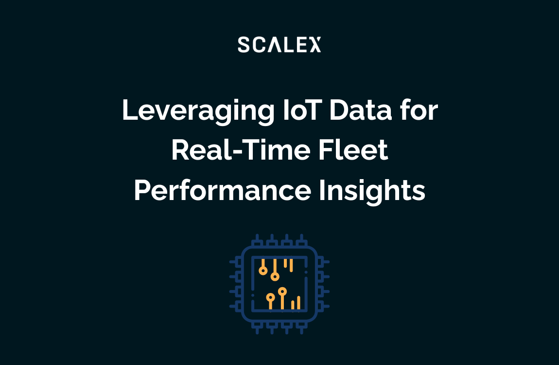 Leveraging IoT Data for Real-Time Fleet Performance Insights