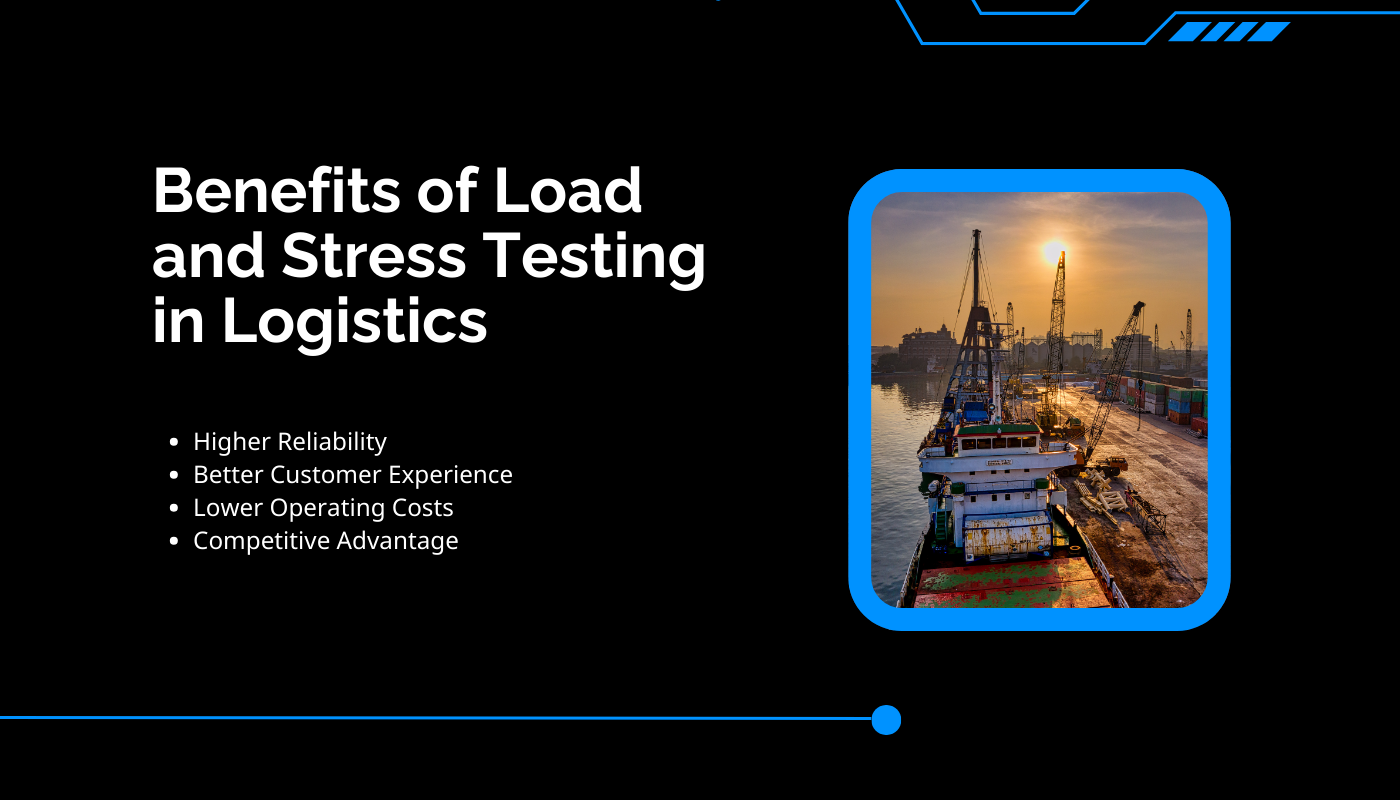 benefits of load & stress testing in logistics